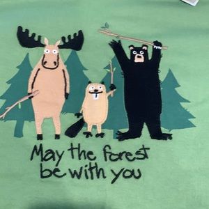 NWT purchased in Alaska Women’s Med or Men’s Small listed as S/P t- shirt